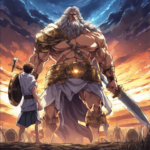 David-Defeats-Goliath-as-Sauls-Warrior